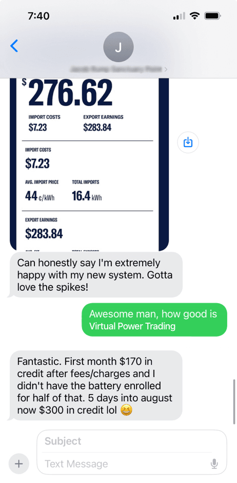Virtual Power Trading proof